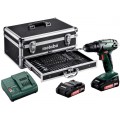Akumulatorski vrtalnik BS18 set Metabo