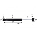 Amortizer naletne zavore WAE 1202 nov tip 280 mm 209198 Westfalia