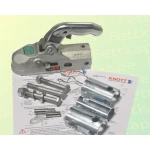 Kroglična sklopka priklop za prikolico 6E0350.100 3000kg Knott 