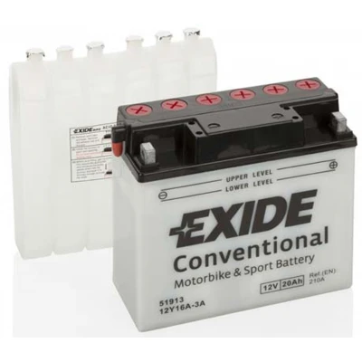 Akumulator Exide 12Y16A-3A 20Ah D+ 210A(EN) 170x80x185 Akumulatorji (Exide) Akumulator Exide 12Y16A-3A 20Ah D+ 210A(EN) 170x80x185 Akumulatorji Exide 89.99
