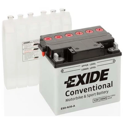 Akumulator Exide E60-N30-A L+ 30Ah 300A(EN) 185x128x168 Y60-N30-A Akumulatorji (Exide) Akumulator Exide E60-N30-A L+ 30Ah 300A(EN) 185x128x168 Y60-N30-A Akumulatorji Exide 94.65