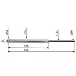 Amortizer naletne zavore KF7.5 KR7.5 KRV7.5 87000313 Knott