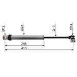 Amortizer naletne zavore KFL12 KFL13 KFL14 87100713 Knott