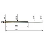 Amortizer naletne zavore KR-HV KV-HV KV13 KF13 KR13 GTA13 KRV13 87000713 Knott