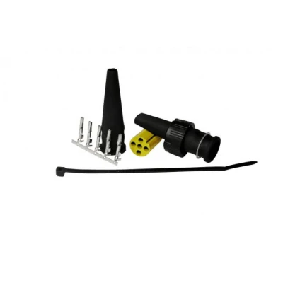 Bajonetni konektor 5 polni rumen Elektro material Knott 4.00