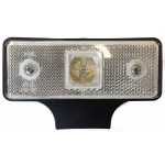 Gabaritna luč bela z nosilcem LED L1041