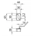 Gabaritna stranska luč bela Flexipoint I 12V 127552339 Gabaritne luči Bosch 9.40