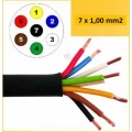 Kabel 7x1.0mm² za prikolico Hella 7 žilni Kabel 7x1.0mm² za prikolico Hella 7 žilni
