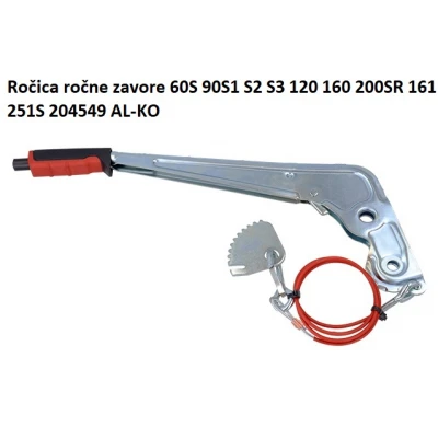 Ročica ročne zavore 60S 90S1 S2 S3 120 160 200SR 161 251S 204549 AL-KO Ročice ročne zavore (AL-KO) Ročica ročne zavore 60S 90S1 S2 S3 120 160 200SR 161 251S 204549 AL-KO Ročice ročne zavore AL-KO 83.36