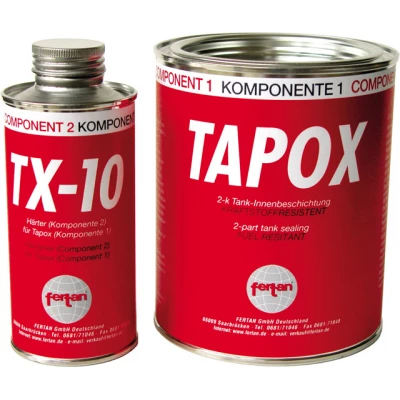 Tesnenje tesnilec rezervoarja za gorivo TAPOX 2-K Dodatki  40.47