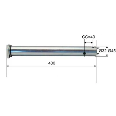 Vlečna cev drog naletnega sistema fi45 KF7.5-20 ZS83200 Knott Puše vodila in ostalo (Knott) Vlečna cev drog naletnega sistema fi45 KF7.5-20 ZS83200 Knott Puše vodila in ostalo Knott 68.60