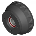 Zavorni boben 160x35 4x100 16-1365 z ležajem 409697B002 Knott