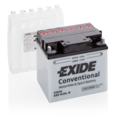 Akumulator Exide E60-N30L-B D+ 30Ah 300A(EN) 185x128x168 Y60-N30L-B Akumulatorji Exide 93.92